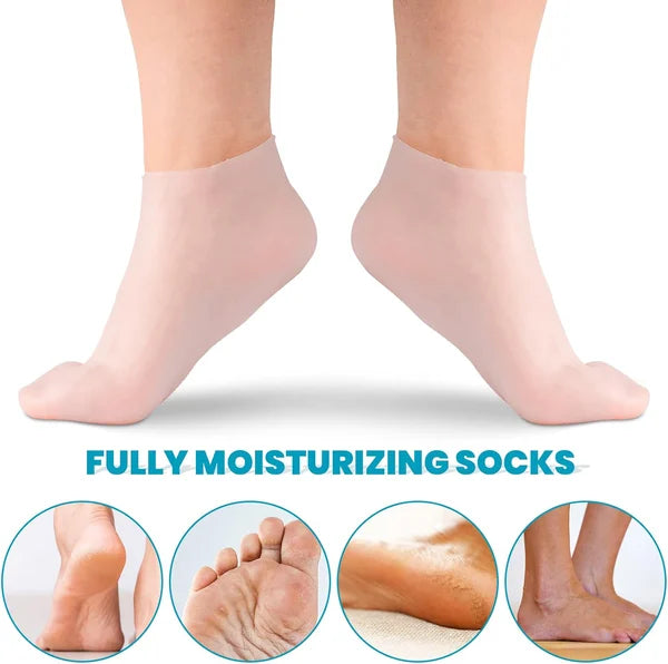 Moisturizing Foot Mask Exfoliating Silicone Socks